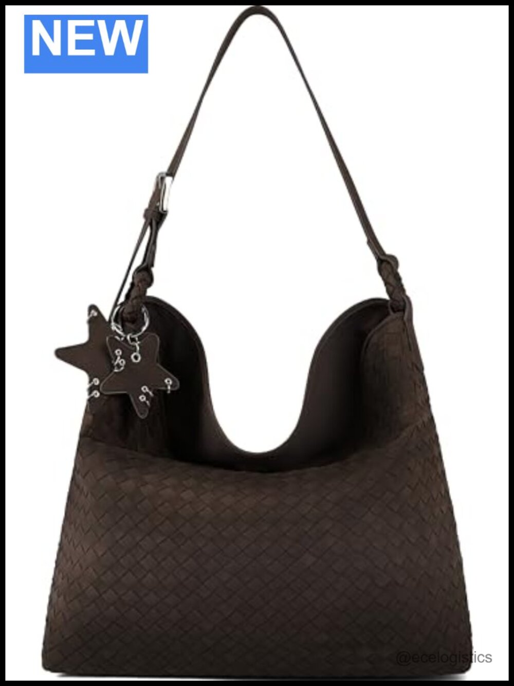 Suede Purse Bag for Women | Top Handle Shoulder Hobo Bag | Vegan Leather